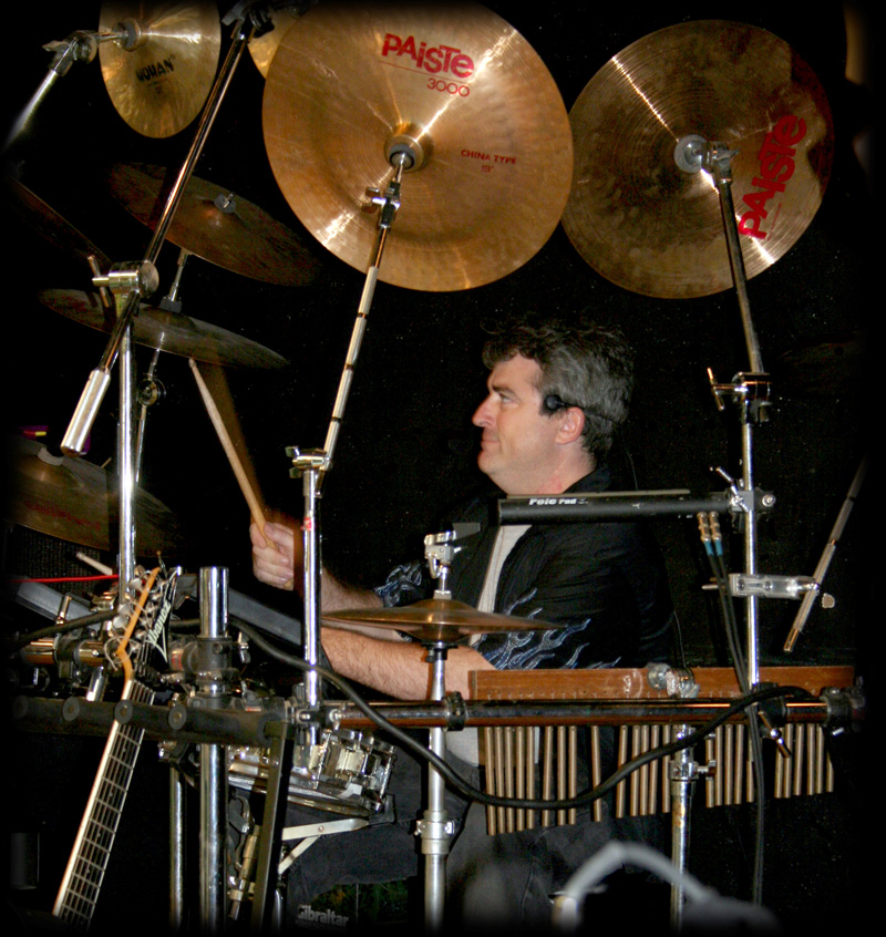 That's a lot of cymbals