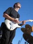 Ron, under a blue sky