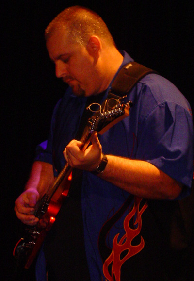 Kevin on fire and in the groove