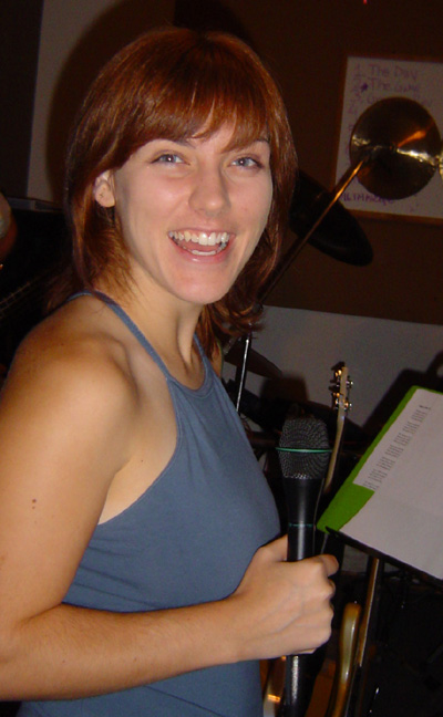 Camille shows her smile